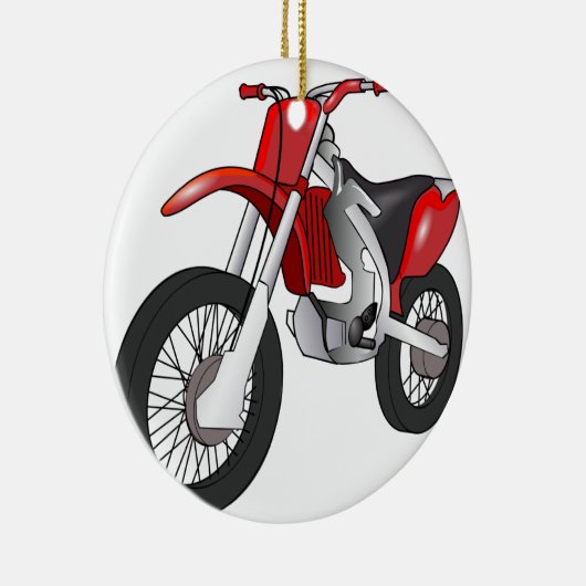 Schmutz-Fahrrad Keramikornament (Rechts)