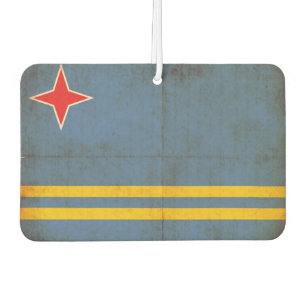 Schmutz-Flagge von Aruba (die Niederlande) Autolufterfrischer