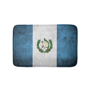 Schmutz-Flagge von Guatemala Badematte