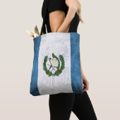 Schmutz-Flagge von Guatemala Tasche (Von Nahem)