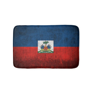 Schmutz-Flagge von Haiti Badematte