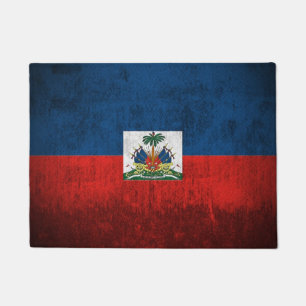 Schmutz-Flagge von Haiti Fußmatte