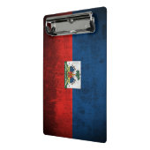 Schmutz-Flagge von Haiti Mini Klemmbrett (Gewinkelt2)