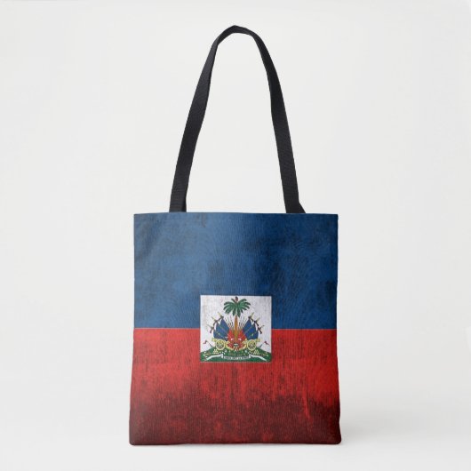 Schmutz-Flagge von Haiti Tasche (Vorderseite)