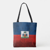 Schmutz-Flagge von Haiti Tasche (Rückseite)