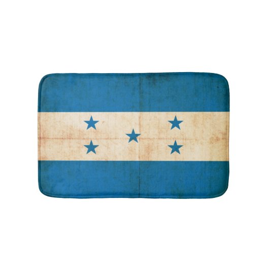 Schmutz-Flagge von Honduras Badematte (Vorderseite)