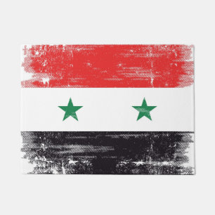 Schmutz-Flagge von Syrien Fußmatte