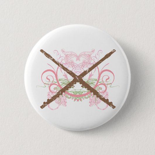 Schmutz-Flöten-Knopf Button (Vorderseite)