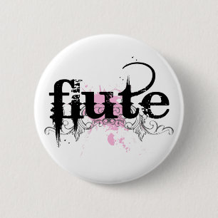 Schmutz-Flöten-Musik-Knopf Button
