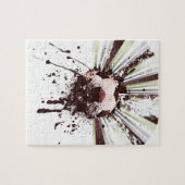 Schmutz-Fußball Puzzle (Horizontal)