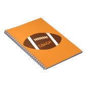 Schmutz-Fußball-Trainer Notizblock (Rechte Seite)