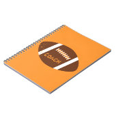 Schmutz-Fußball-Trainer Notizblock (Linke Seite)