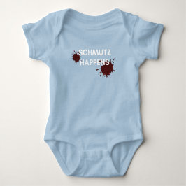 Schmutz geschieht blauer bab Bodysuit Baby Strampler