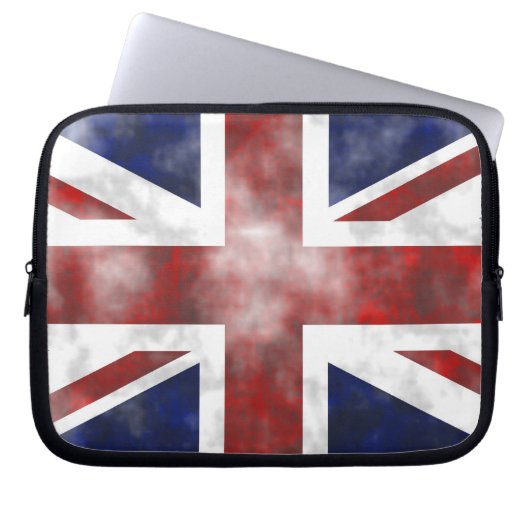 Schmutz Großbritannien Laptopschutzhülle (Vorderseite)