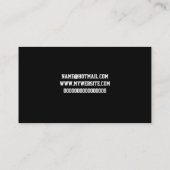 Schmutz Großbritannien Visitenkarte (Rückseite)