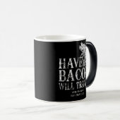 Schmutz hat Speck reist Verwandlungstasse (VorderseiteRechts)