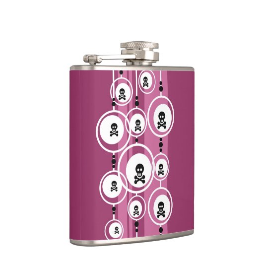 Schmutz-Hintergrund Flachmann (Rechts)