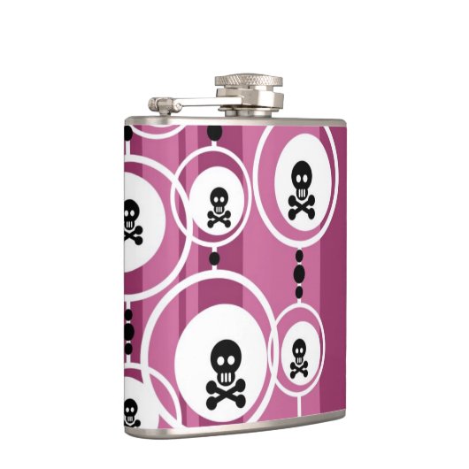 Schmutz-Hintergrund Flachmann (Rechts)