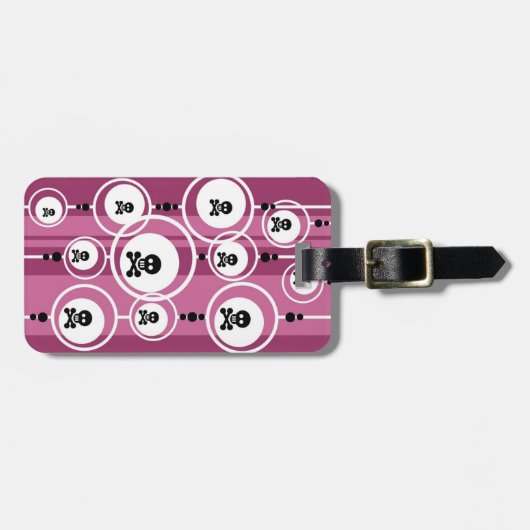 Schmutz-Hintergrund Gepäckanhänger (Vorderseite horizontal)