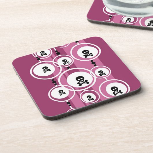 Schmutz-Hintergrund Getränkeuntersetzer (Linke Seite)