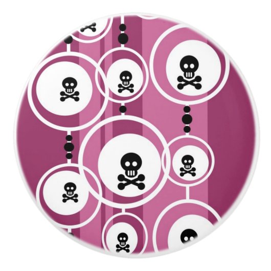 Schmutz-Hintergrund Keramikknauf (Vorderseite)