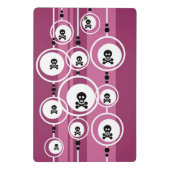 Schmutz-Hintergrund Mini Klemmbrett (Rückseite)