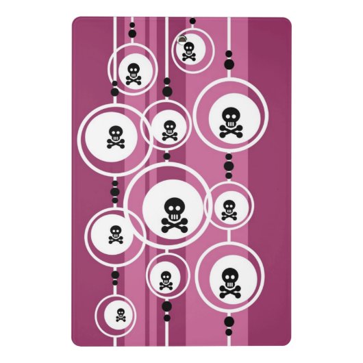 Schmutz-Hintergrund Mini Klemmbrett (Rückseite)