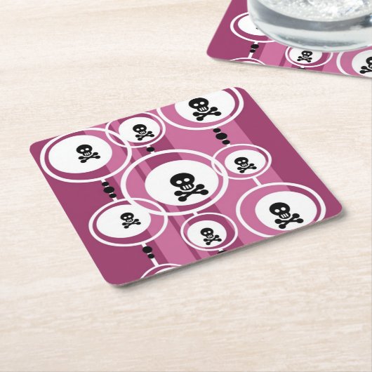 Schmutz-Hintergrund Rechteckiger Pappuntersetzer (angewinkelt)