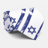 Schmutz-Israel-Flagge Krawatte (Gerollt)