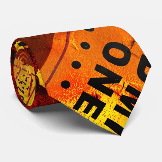 Schmutz-Karten Krawatte (Gerollt)