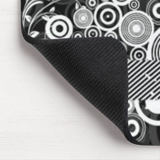 Schmutz-Kreise Mousepad (Ecke)