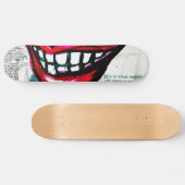 Schmutz-LippenSkateboard Skateboard (Horizontal)