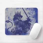 Schmutz-Löwe-König Mousepad (Mit Mouse)