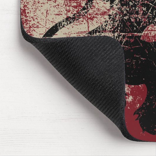 Schmutz-Löwe-König Mousepad (Ecke)