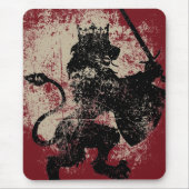 Schmutz-Löwe-König Mousepad (Vorne)