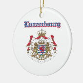 Schmutz-Luxemburg-Wappen Entwürfe Keramikornament (Links)