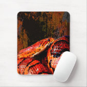 Schmutz-Mais-Schlange umwickelt Mousepad (Mit Mouse)