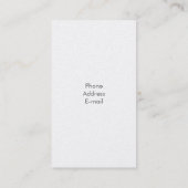 Schmutz-Mandala Visitenkarte (Rückseite)