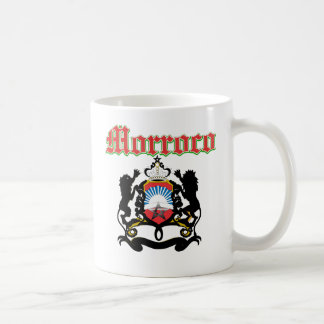Schmutz-Marokko-Wappen Entwürfe Kaffeetasse