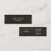 Schmutz Mini Visitenkarte (Vorne/Hinten)