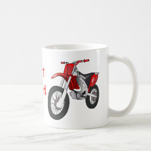 Schmutz-Motorrad-Kaffee-Tasse Kaffeetasse