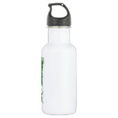 Schmutz-Pakistan-Flagge Trinkflasche (Rückseite)