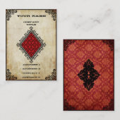 Schmutz-Pikass Visitenkarte (Vorne/Hinten)