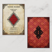 Schmutz-Pikass Visitenkarte (Vorne/Hinten)