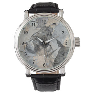Schmutz Pitbull Terrier Armbanduhr