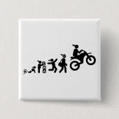 Schmutz-Radfahren Button (Vorderseite)