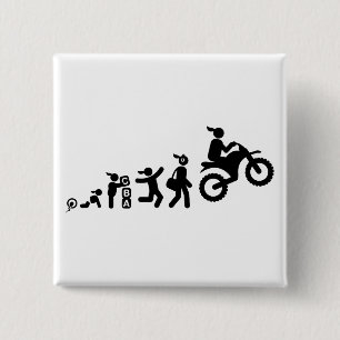 Schmutz-Radfahren Button