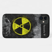 Schmutz-radioaktives Symbol Case-Mate iPhone Hülle (Rückseite (Horizontal))