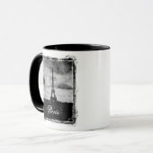 Schmutz-Rand strukturiertes Paris Tasse (Vorderseite Links)