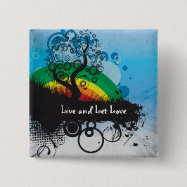 Schmutz-Regenbogen-Baum kundengerecht Button